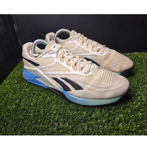 Reebok Nano X2 2.0 mens Crossfit Sneakers Training White Green 100072412 7.5 - Picture 1 of 8